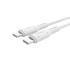 WiWU Wi-C04ЗE Starlink 60W Fast Charging & Durable Cable With USB-C to USB-C Cable 1M - White